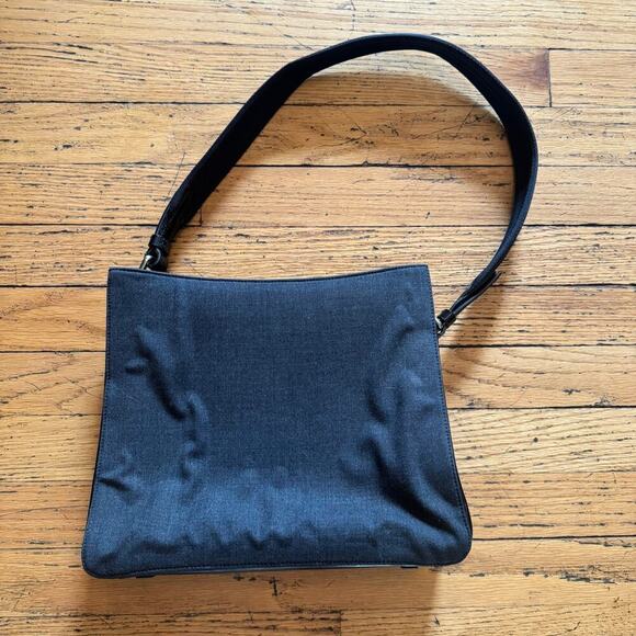 Gray Prada Tote